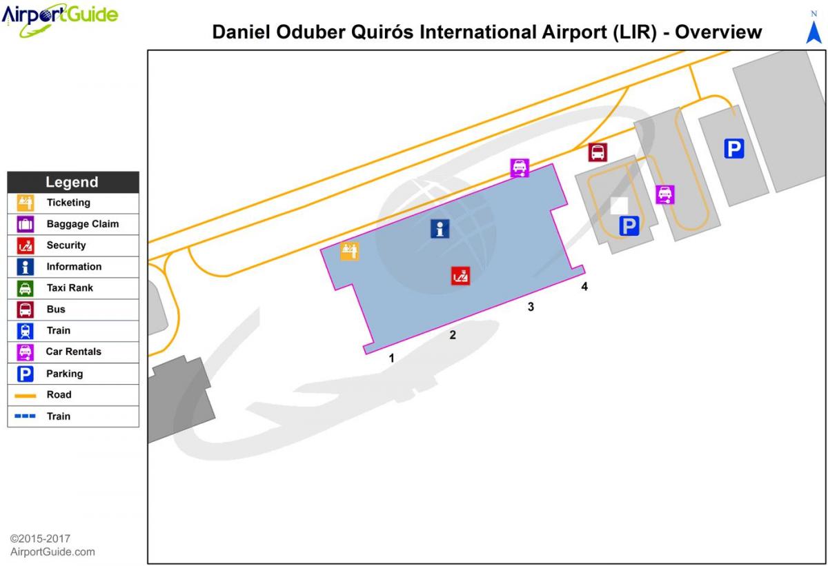χάρτης της Λιβερίας τερματικό σταθμό του αεροδρομίου